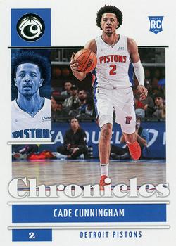 2021-22 Panini Chronicles #50 Cade Cunningham Front