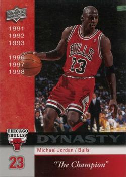 2008-09 Upper Deck - Dynasty Chicago Bulls #CHI-11 Michael Jordan Front