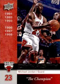 2008-09 Upper Deck - Dynasty Chicago Bulls #CHI-14 Michael Jordan Front