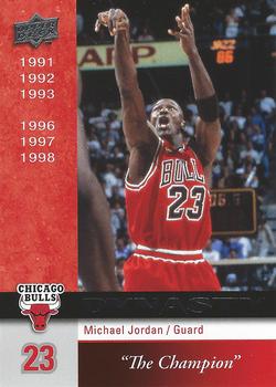 2008-09 Upper Deck - Dynasty Chicago Bulls #CHI-15 Michael Jordan Front