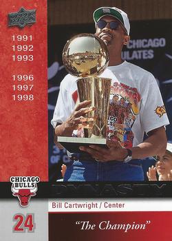 2008-09 Upper Deck - Dynasty Chicago Bulls #CHI-18 Bill Cartwright Front