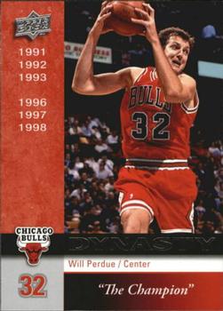 2008-09 Upper Deck - Dynasty Chicago Bulls #CHI-20 Will Perdue Front