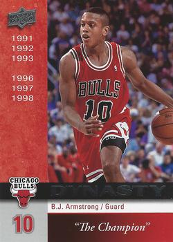 2008-09 Upper Deck - Dynasty Chicago Bulls #CHI-27 B.J. Armstrong Front
