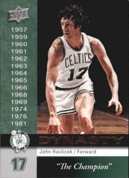 2008-09 Upper Deck - Dynasty Boston Celtics #BOS-1 John Havlicek Front
