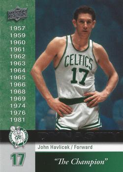 2008-09 Upper Deck - Dynasty Boston Celtics #BOS-2 John Havlicek Front