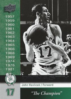 2008-09 Upper Deck - Dynasty Boston Celtics #BOS-3 John Havlicek Front