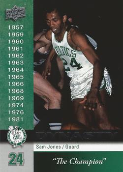 2008-09 Upper Deck - Dynasty Boston Celtics #BOS-5 Sam Jones Front