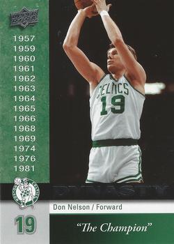 2008-09 Upper Deck - Dynasty Boston Celtics #BOS-8 Don Nelson Front