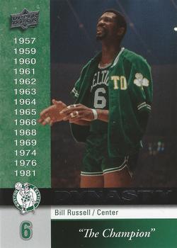 2008-09 Upper Deck - Dynasty Boston Celtics #BOS-14 Bill Russell Front