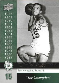 2008-09 Upper Deck - Dynasty Boston Celtics #BOS-16 Tom Heinsohn Front