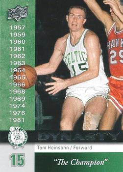 2008-09 Upper Deck - Dynasty Boston Celtics #BOS-17 Tom Heinsohn Front