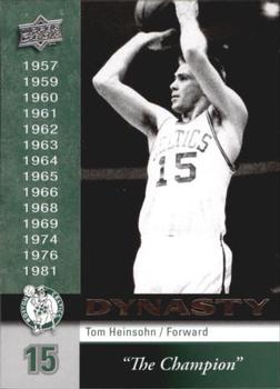2008-09 Upper Deck - Dynasty Boston Celtics #BOS-18 Tom Heinsohn Front