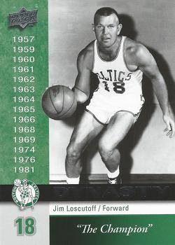 2008-09 Upper Deck - Dynasty Boston Celtics #BOS-28 Jim Loscutoff Front