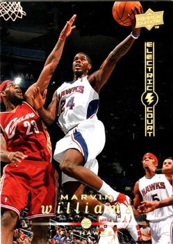 2008-09 Upper Deck - Electric Court Gold #6 Marvin Williams Front