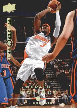 2008-09 Upper Deck - Electric Court Gold #16 Gerald Wallace Front