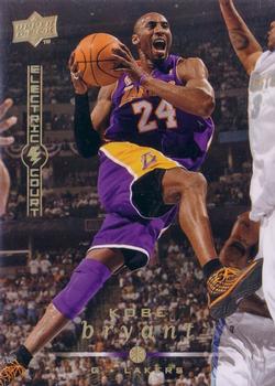 2008-09 Upper Deck - Electric Court Gold #82 Kobe Bryant Front