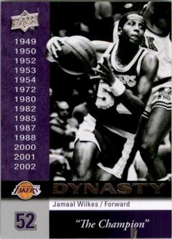 2008-09 Upper Deck - Dynasty Los Angeles Lakers #LAL-21 Jamaal Wilkes Front