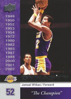 2008-09 Upper Deck - Dynasty Los Angeles Lakers #LAL-22 Jamaal Wilkes Front