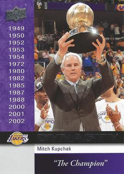 2008-09 Upper Deck - Dynasty Los Angeles Lakers #LAL-29 Mitch Kupchak Front