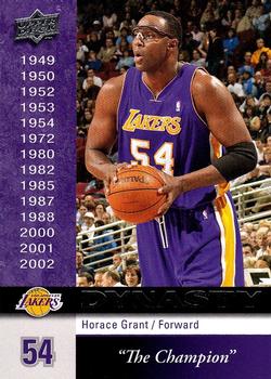 2008-09 Upper Deck - Dynasty Los Angeles Lakers #LAL-7 Horace Grant Front