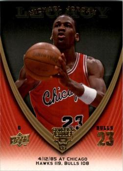 2008-09 Upper Deck Michael Jordan Legacy Collection #81 Michael Jordan - Game 81 Front