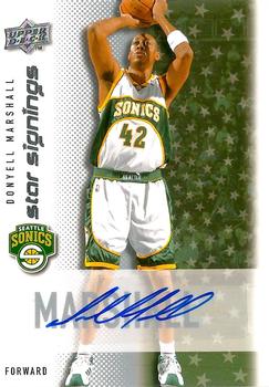 2008-09 Upper Deck - Star Signings #SS-DM Donyell Marshall Front