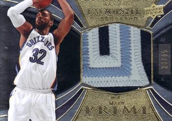 2008-09 Upper Deck Exquisite Collection - Prime #PRM-OM O.J. Mayo Front