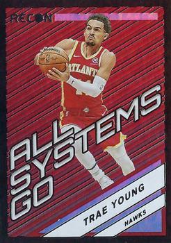 2021-22 Panini Recon - All Systems Go #14 Trae Young Front