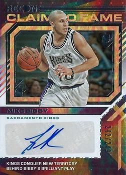 2021-22 Panini Recon - Claim to Fame Signatures #CFS-MKB Mike Bibby Front