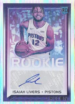 2021-22 Panini Recon - Rookie Recon Signatures #RRS-ILV Isaiah Livers Front