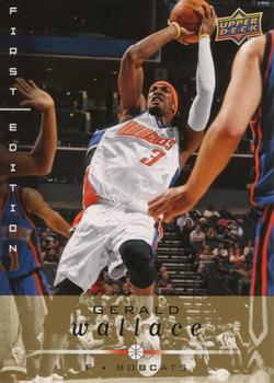 2008-09 Upper Deck First Edition - Gold #16 Gerald Wallace Front