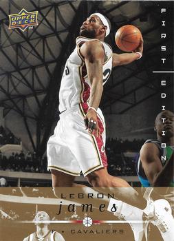 2008-09 Upper Deck First Edition - Gold #33 LeBron James Front