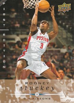2008-09 Upper Deck First Edition - Gold #52 Rodney Stuckey Front