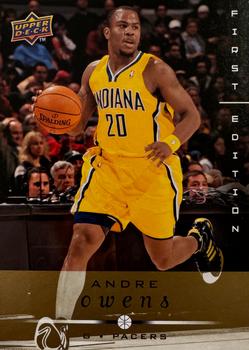 2008-09 Upper Deck First Edition - Gold #66 Andre Owens Front