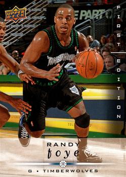 2008-09 Upper Deck First Edition - Gold #109 Randy Foye Front