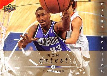 2008-09 Upper Deck First Edition - Gold #166 Ron Artest Front