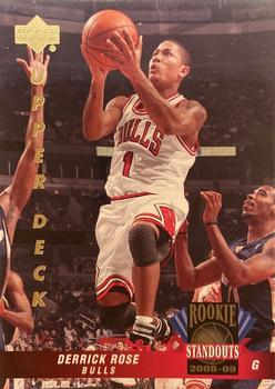2008-09 Upper Deck Lineage - Rookie Standouts #RS-1 Derrick Rose Front