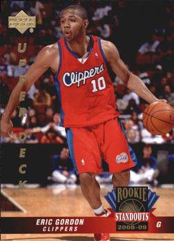 2008-09 Upper Deck Lineage - Rookie Standouts #RS-7 Eric Gordon Front