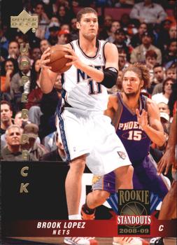 2008-09 Upper Deck Lineage - Rookie Standouts #RS-10 Brook Lopez Front