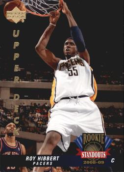 2008-09 Upper Deck Lineage - Rookie Standouts #RS-17 Roy Hibbert Front