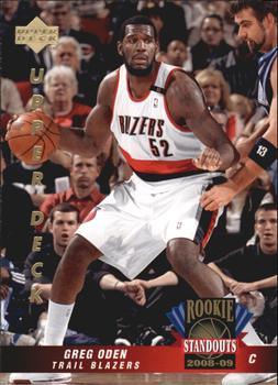2008-09 Upper Deck Lineage - Rookie Standouts #RS-46 Greg Oden Front