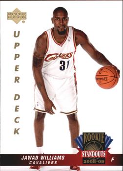 2008-09 Upper Deck Lineage - Rookie Standouts #RS-54 Jawad Williams Front