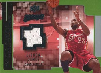 2008-09 Upper Deck MVP - Game Night Souvenirs #GN-LJ LeBron James Front