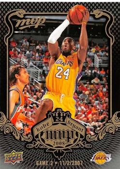 2008-09 Upper Deck MVP - Kobe Bryant MVP #KB-2 Kobe Bryant Front