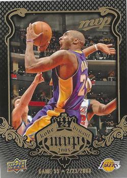 2008-09 Upper Deck MVP - Kobe Bryant MVP #KB-55 Kobe Bryant Front