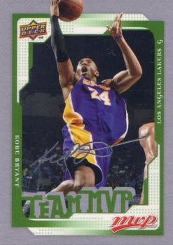 2008-09 Upper Deck MVP - Silver Script #183 Kobe Bryant Front