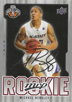 2008-09 Upper Deck MVP - Silver Script #202 Michael Beasley Front