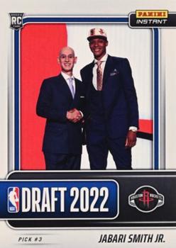 2022-23 Panini Instant NBA Draft Night #DN3 Jabari Smith Front