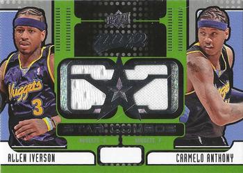 2008-09 Upper Deck MVP - Star Combos #SC-IA Allen Iverson / Carmelo Anthony Front