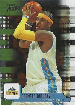 2008-09 Upper Deck MVP - Ultimate Victory #14 Carmelo Anthony Front